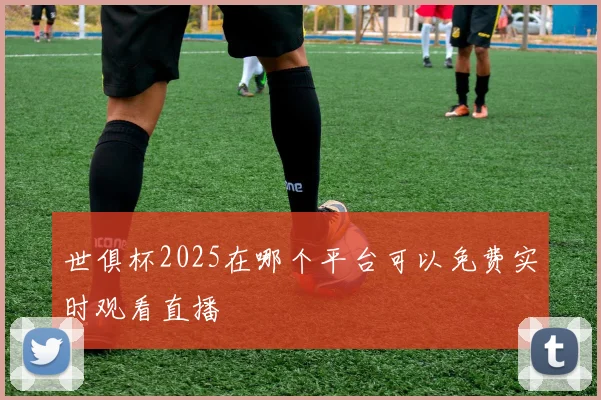 世俱杯2025在哪个平台可以免费实时观看直播