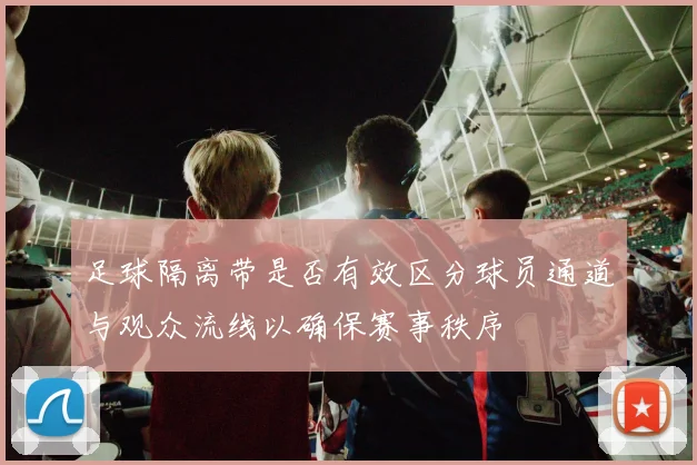 足球隔离带是否有效区分球员通道与观众流线以确保赛事秩序